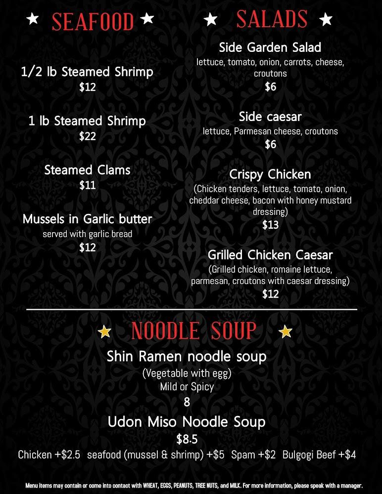 Fusion Bar & Grill Menu image 3